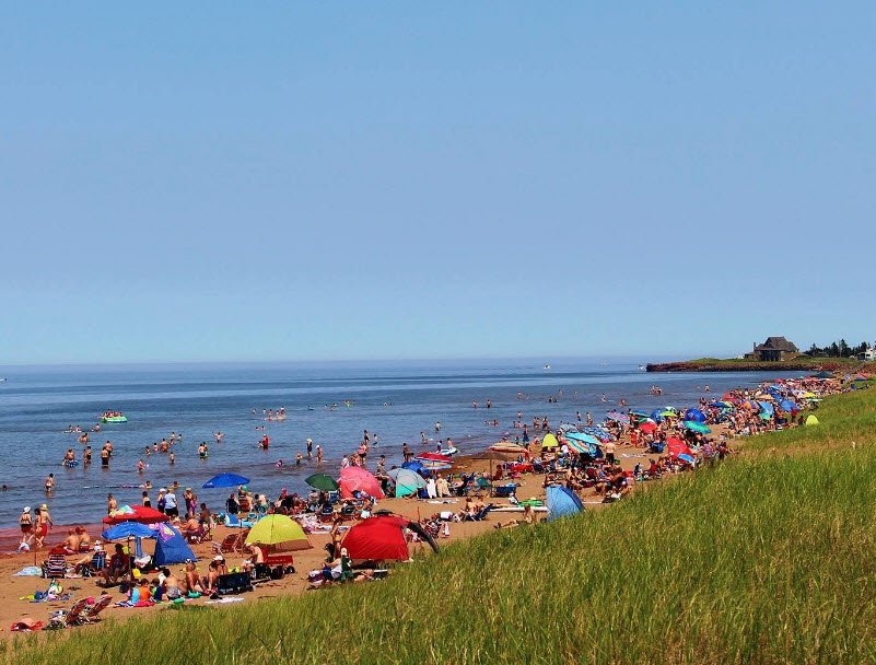 L'aboiteau Beach, Canada